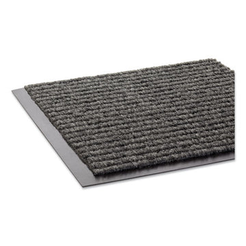 Crown Needle Rib Wipe And Scrape Mat, Polypropylene, 36 X 60, Gray freeshipping - TVN Wholesale